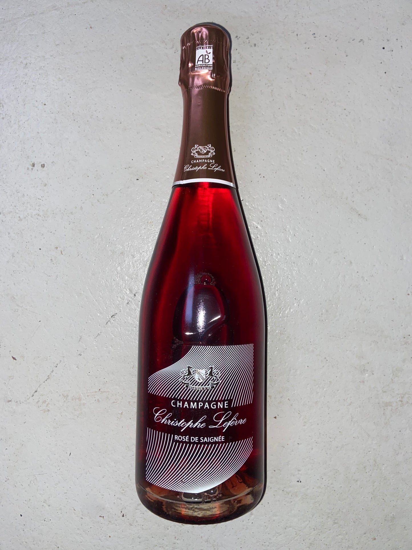 Christophe Lefévre Champagne Rosé de Saignée 2019 - Vinskabt