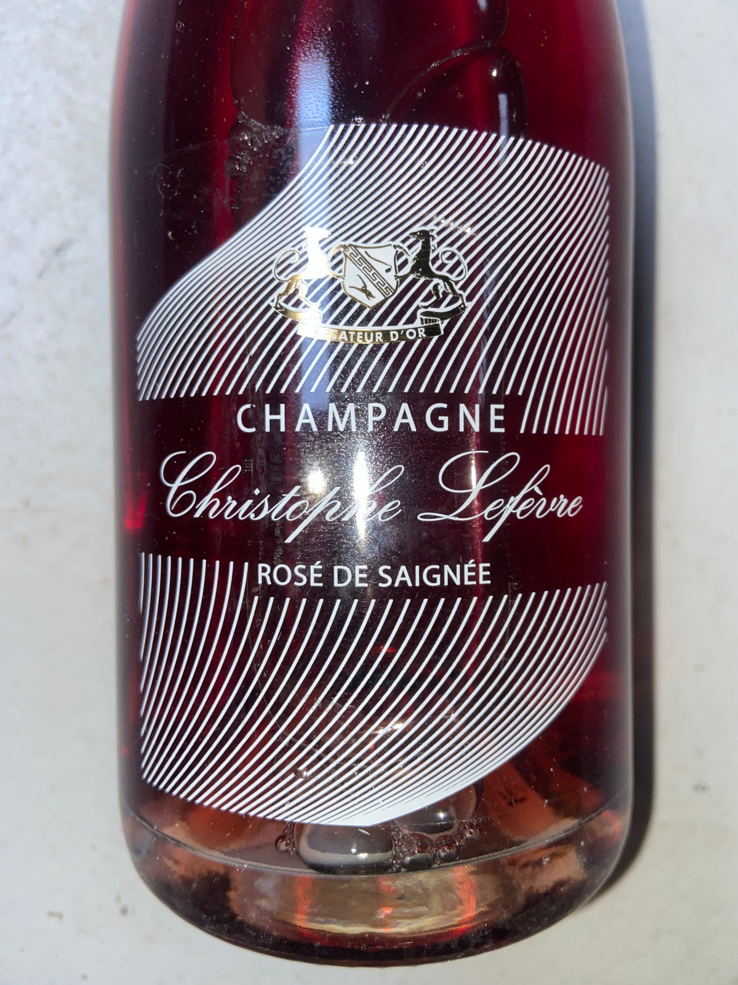 Christophe Lefévre Champagne Rosé de Saignée 2019 - Vinskabt