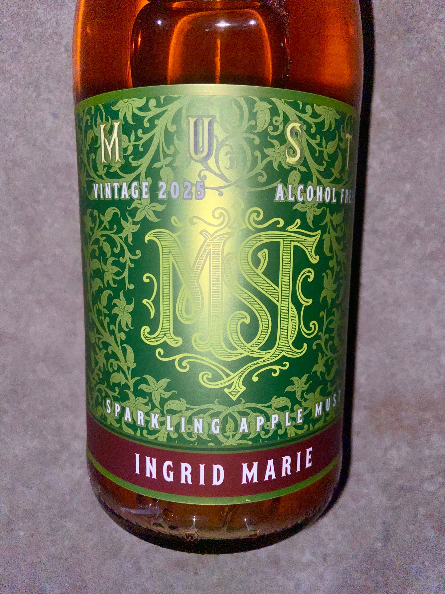 Cold Hand Winery, MUST Ingrid Marie