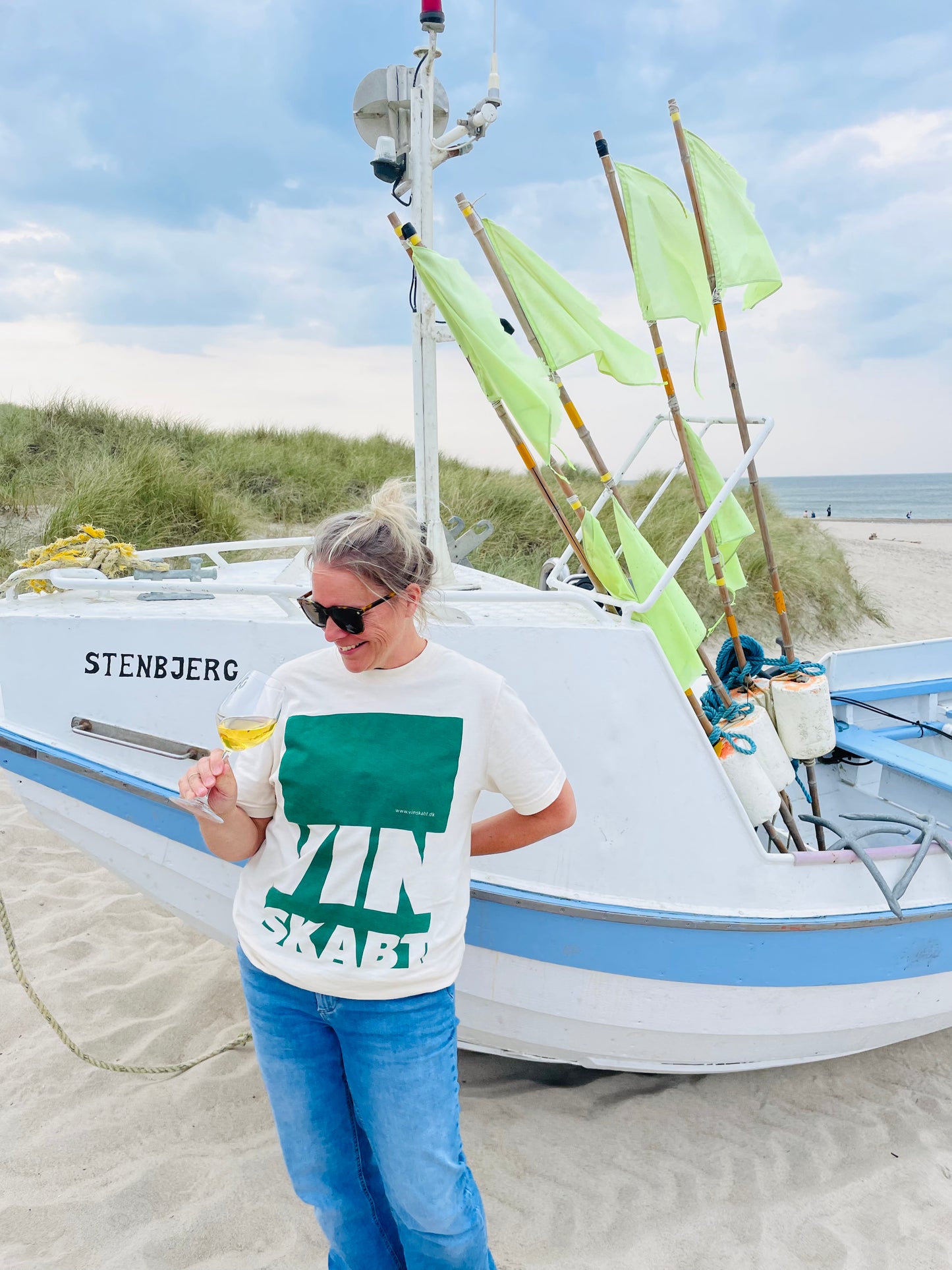 T-shirt med logo - Vinskabt