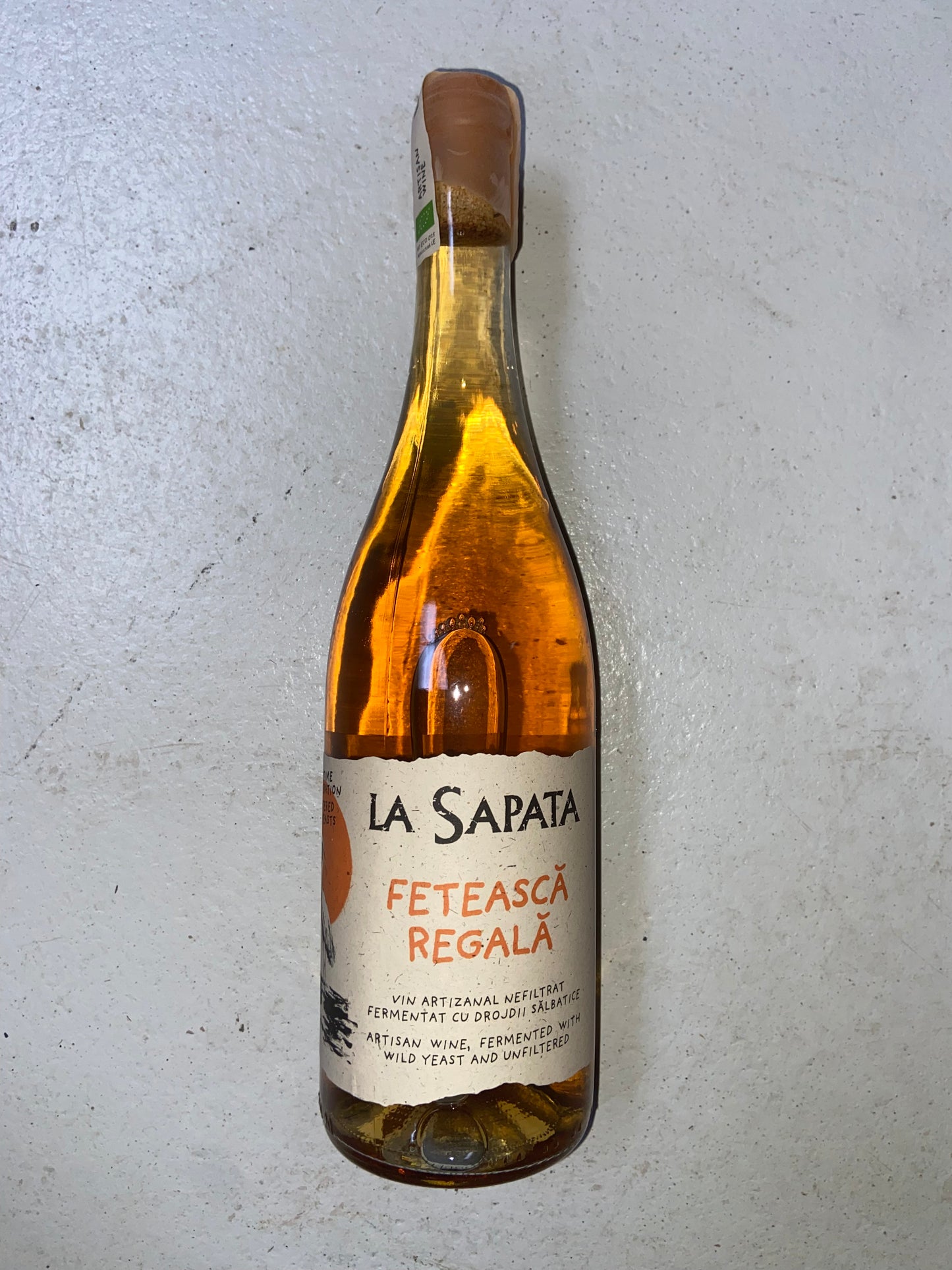 La Sapata Feteascā Regalā orange - Vinskabt