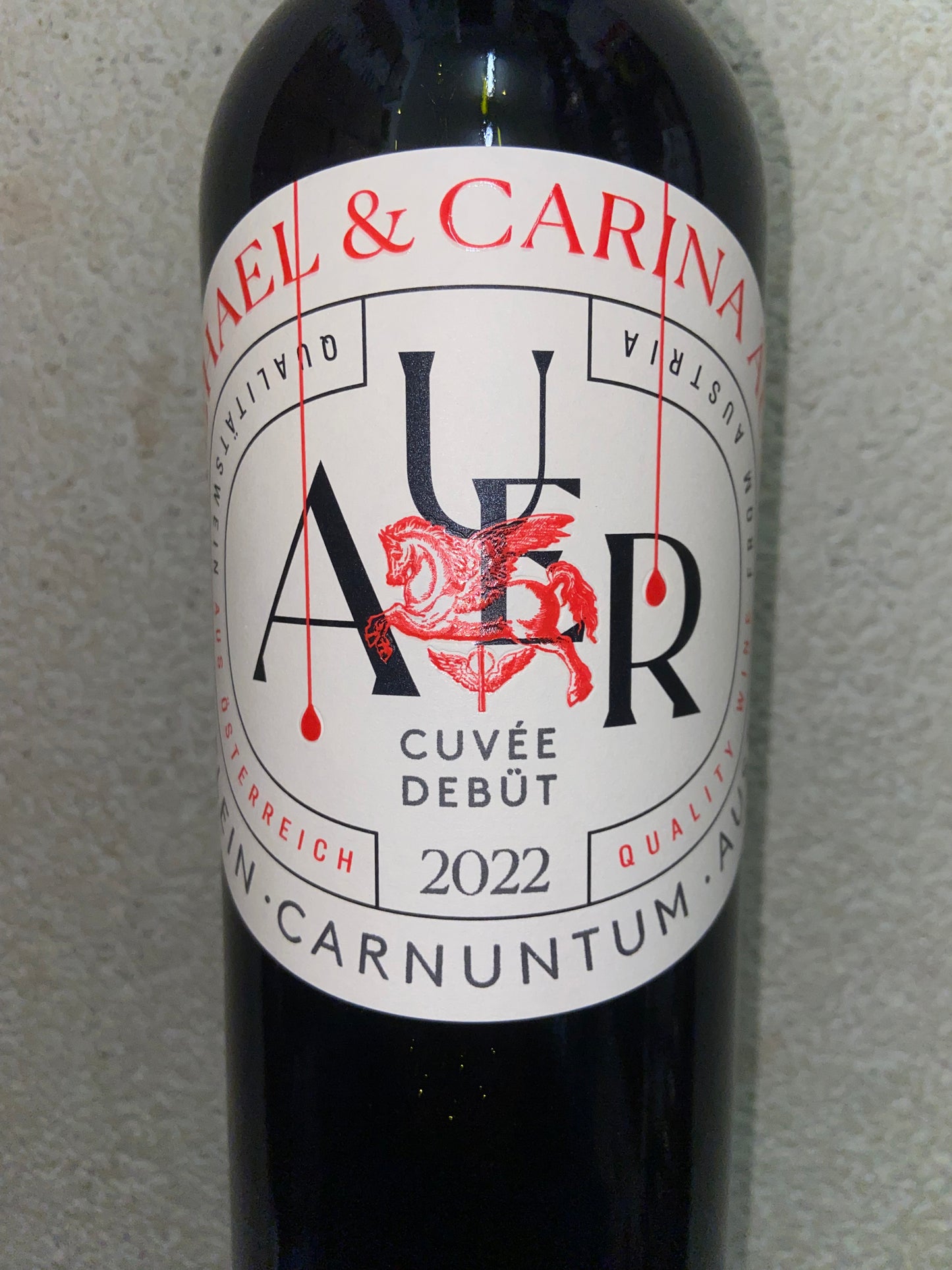 Michael og Carina Auer, Cuvée Debüt - Vinskabt