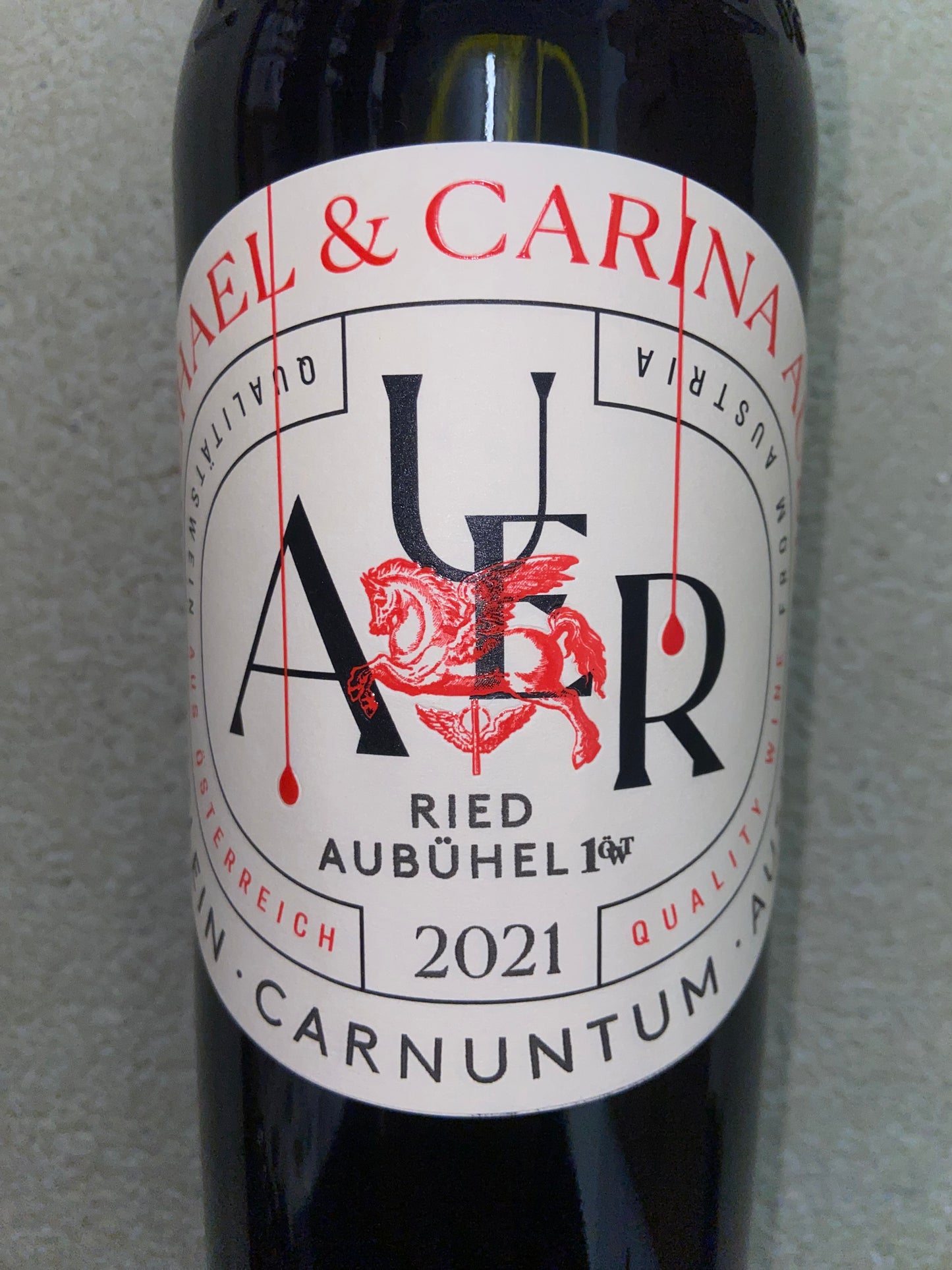 Michael og Carina Auer, Ried Aubühl - Vinskabt