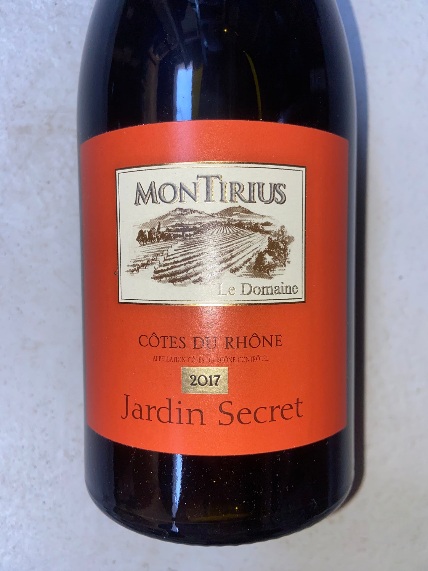 Montirius Le Jardin Secret 2017 - Vinskabt