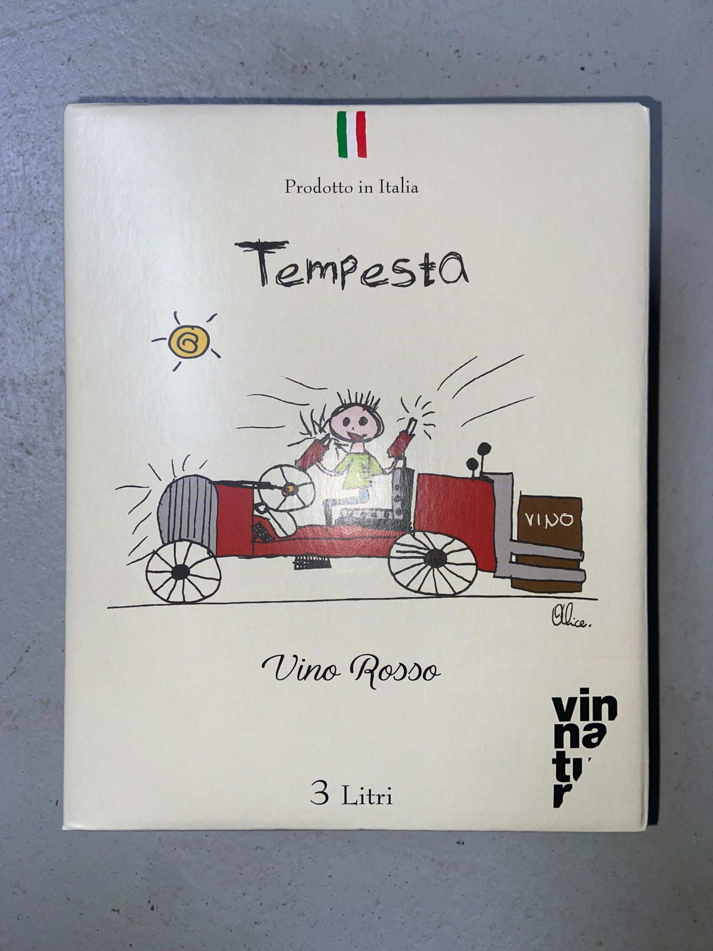 Terre di Pietra Tempesta "Bag in a box" - Vinskabt