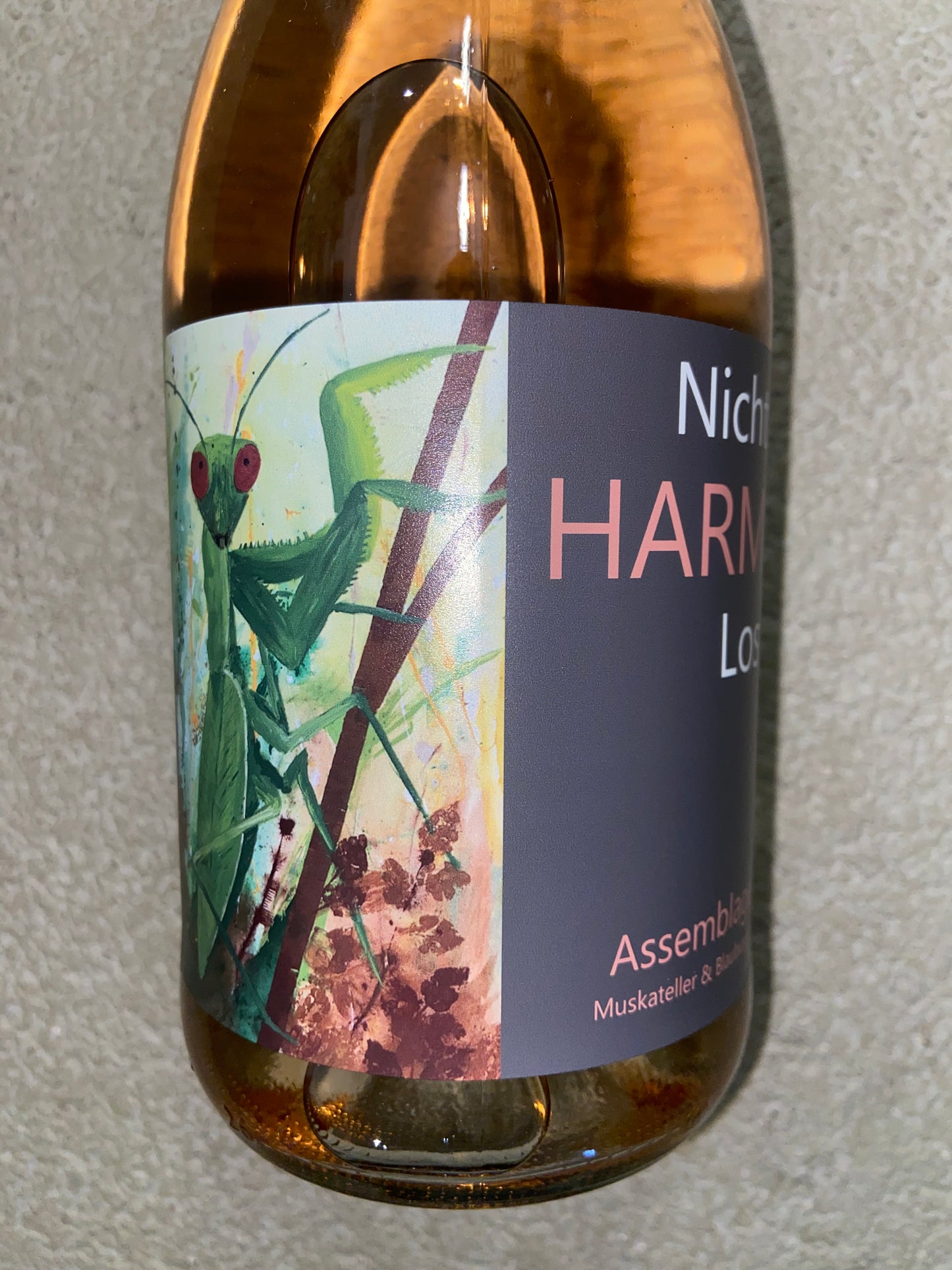 Weingut Harm, Nicht Harmlos, bobler - Vinskabt