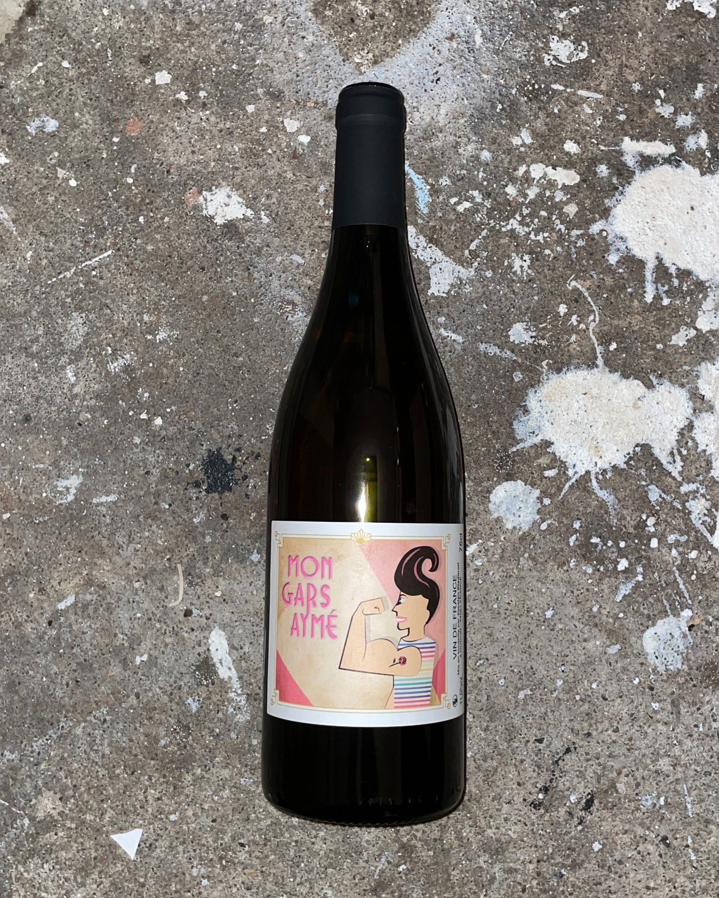 Domaine Jocelyn Staderoli, Mon Gars Aymé Rosé, fransk økologisk rosé fra Loire, lavet på 100% Gamay - naturvin