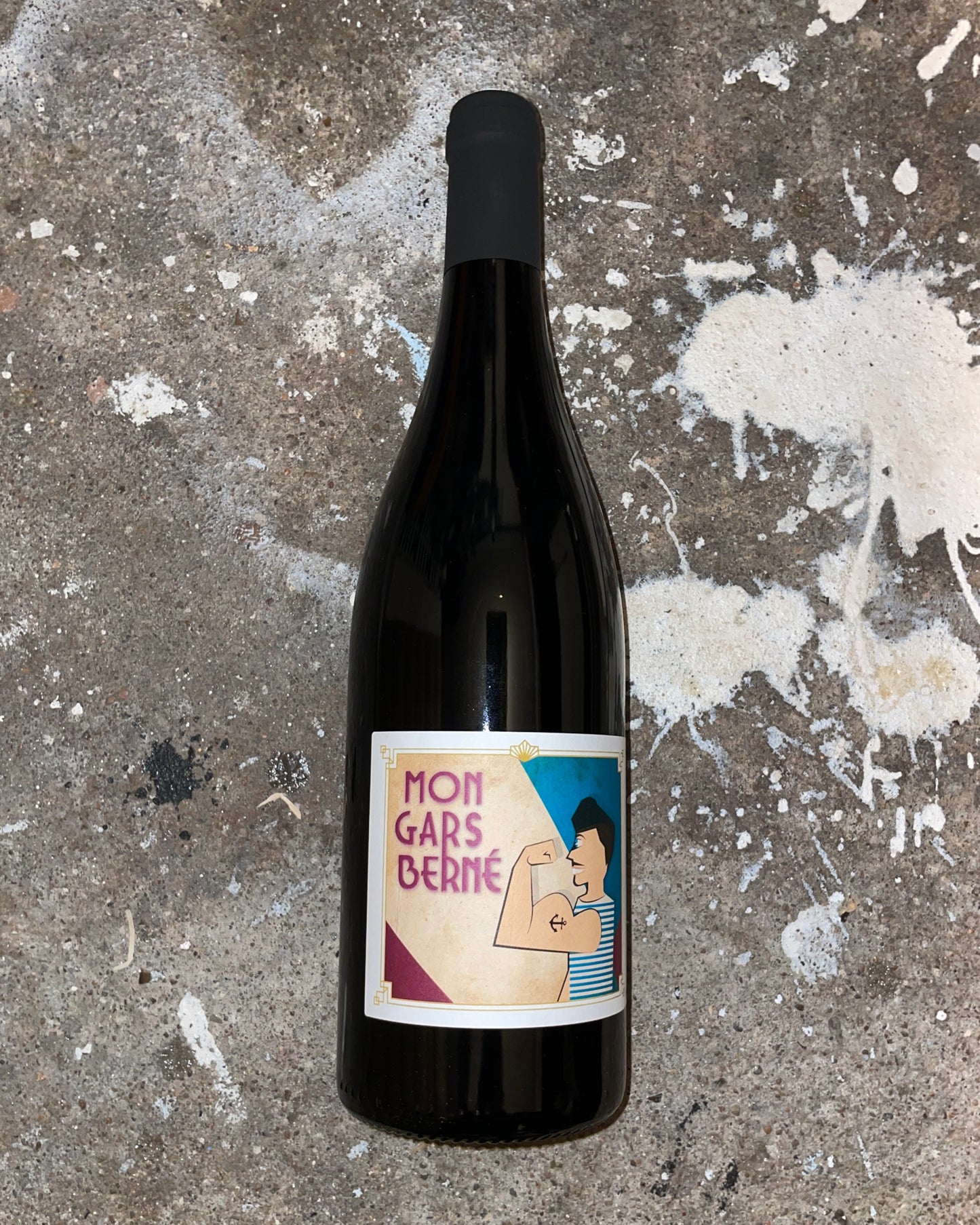 Jocelyn Staderoli, Mon Gars Berné, fransk økologisk rødvin fra Loire, lavet på Gamay - naturvin