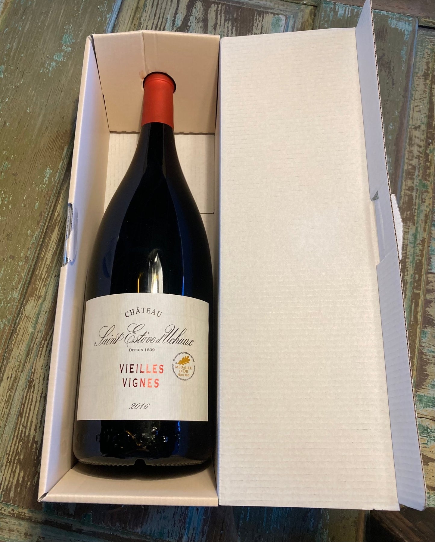 Saint Estéve d' Uchaux Vieille Vignes - Magnum - Rødvin - Vinskabt