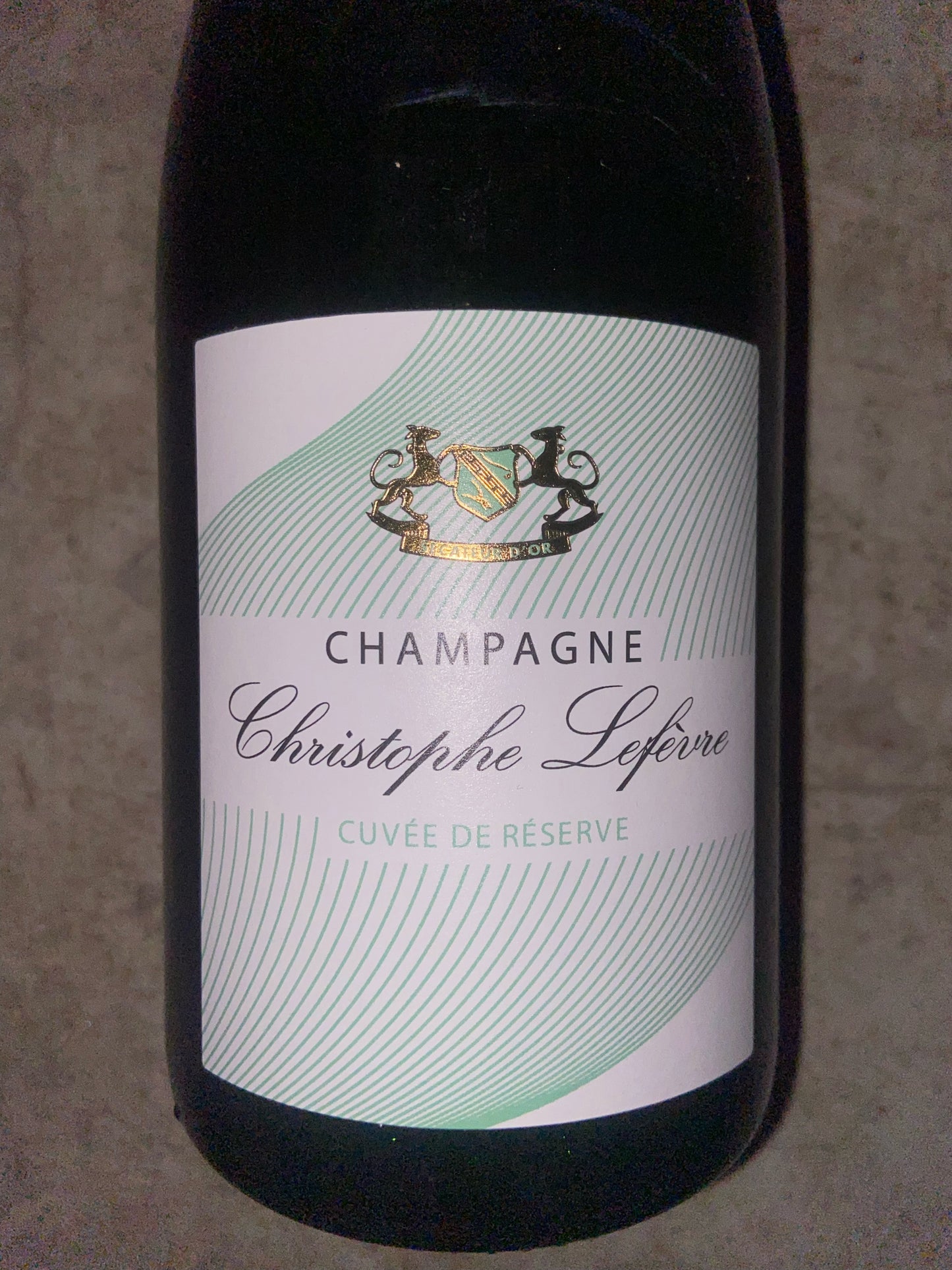 Christophe Lefévre Champagne Cuvée Reserve 2019