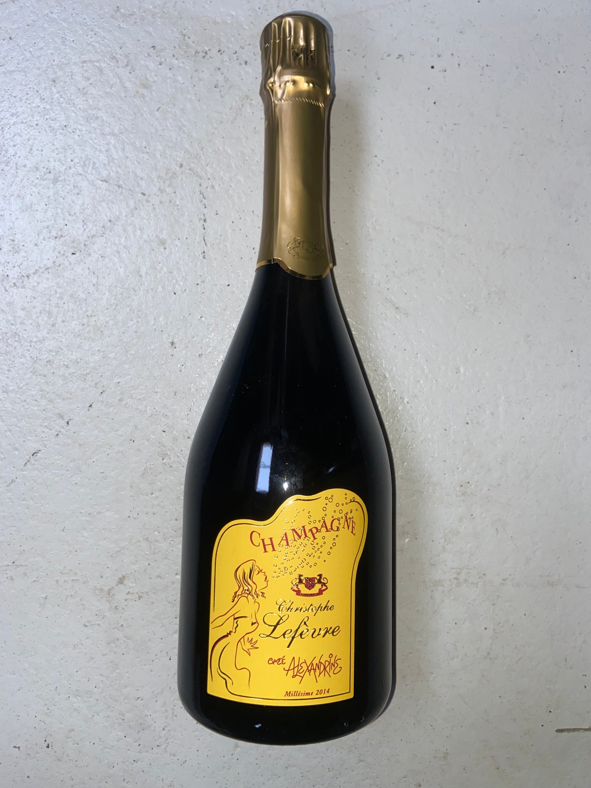 Christophe Lefévre Champagne Cuvée Alexandrine 2014 - Vinskabt