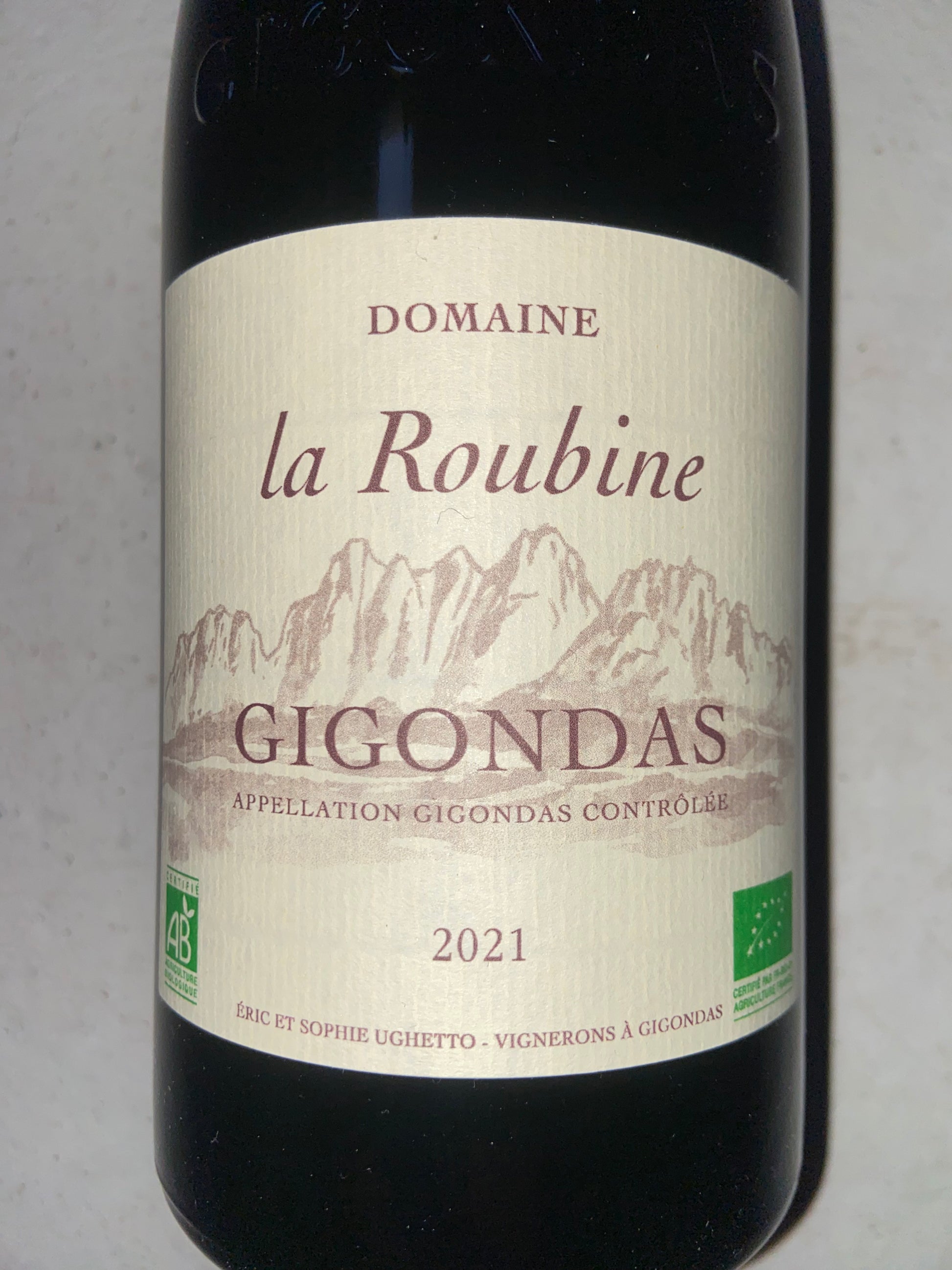 Domaine la Roubine, Gigondas - Vinskabt