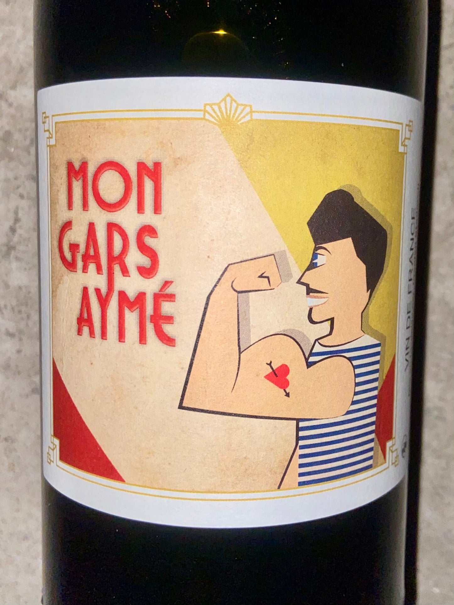 Jocelyn Staderoli Mon Gars Ayme Rouge