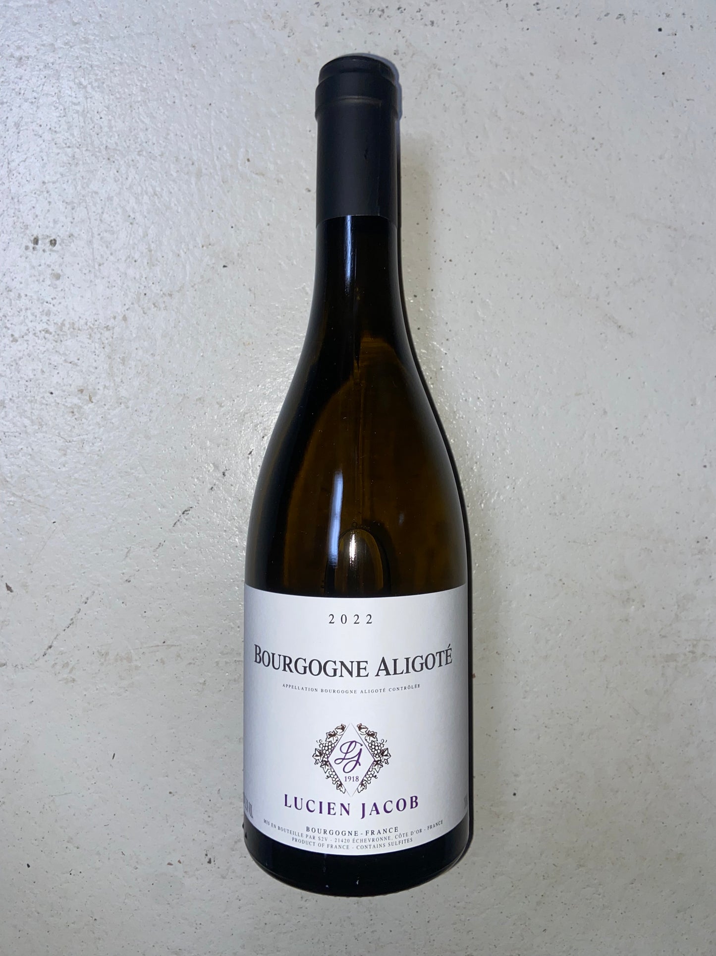 Lucien Jacob, Bourgogne Aligoté - Vinskabt