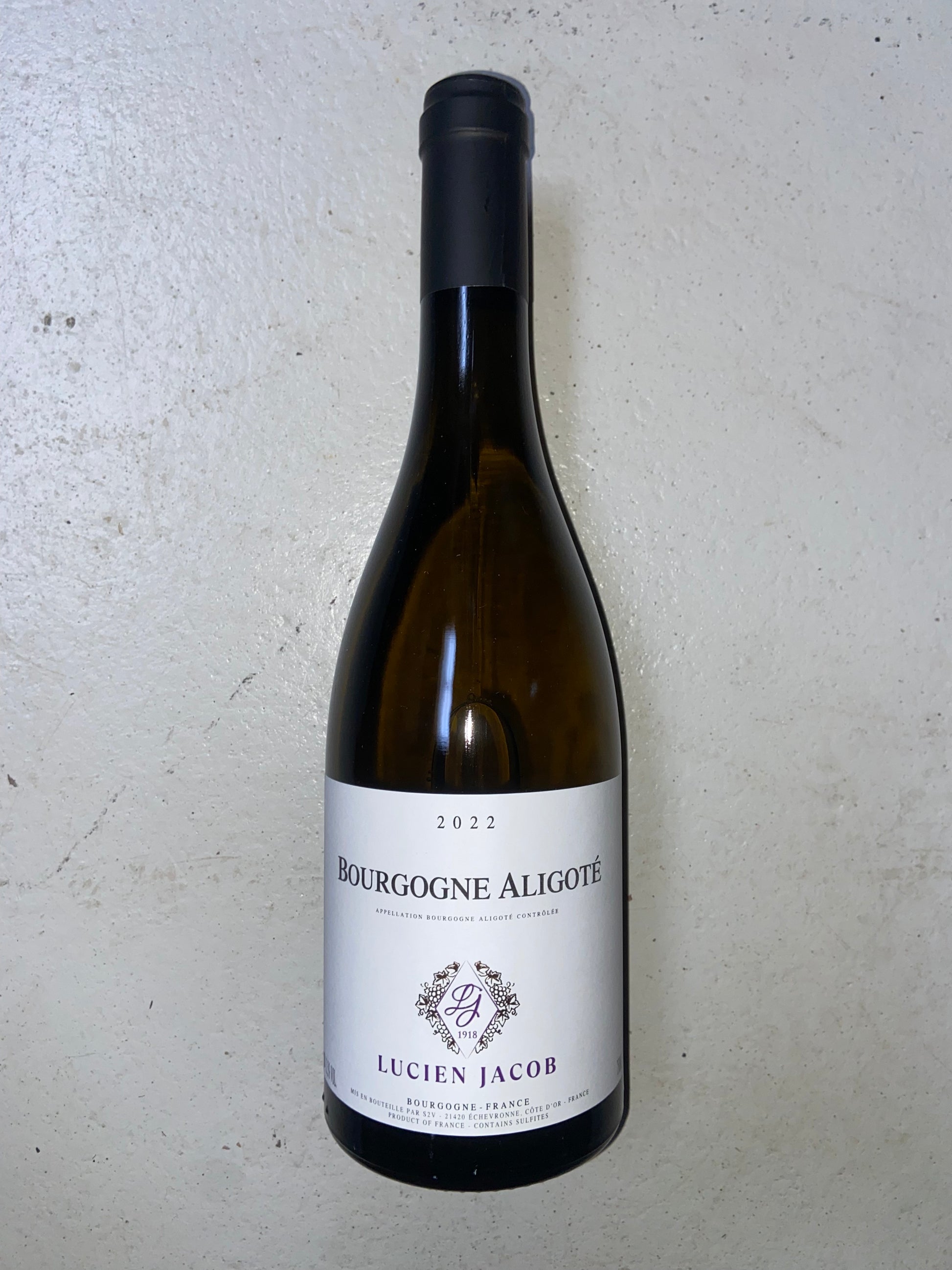 Lucien Jacob, Bourgogne Aligoté - Vinskabt