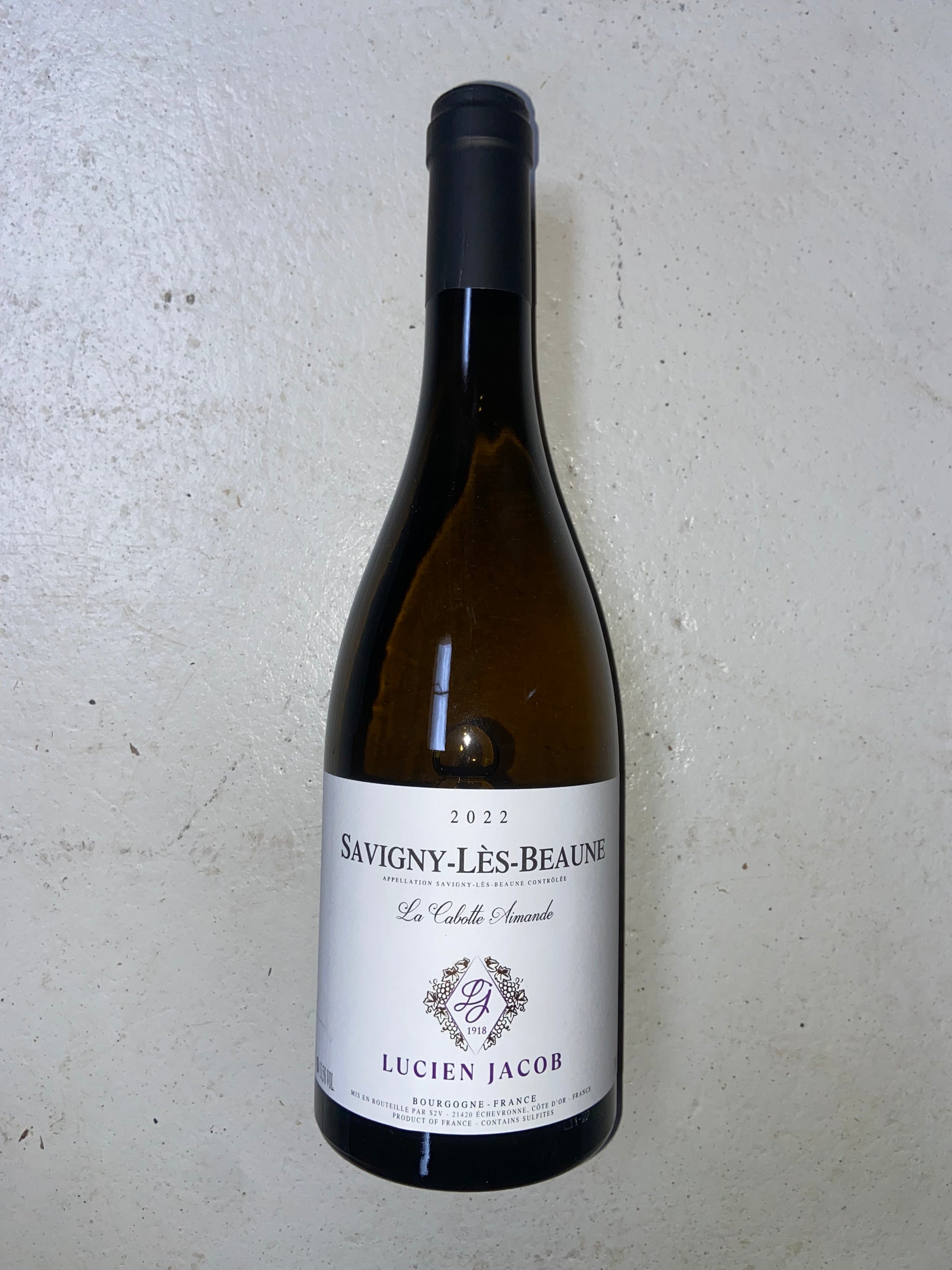 Lucien Jacob, Savigny-Lés-Beaune "La Cabotte Amandé" - Vinskabt