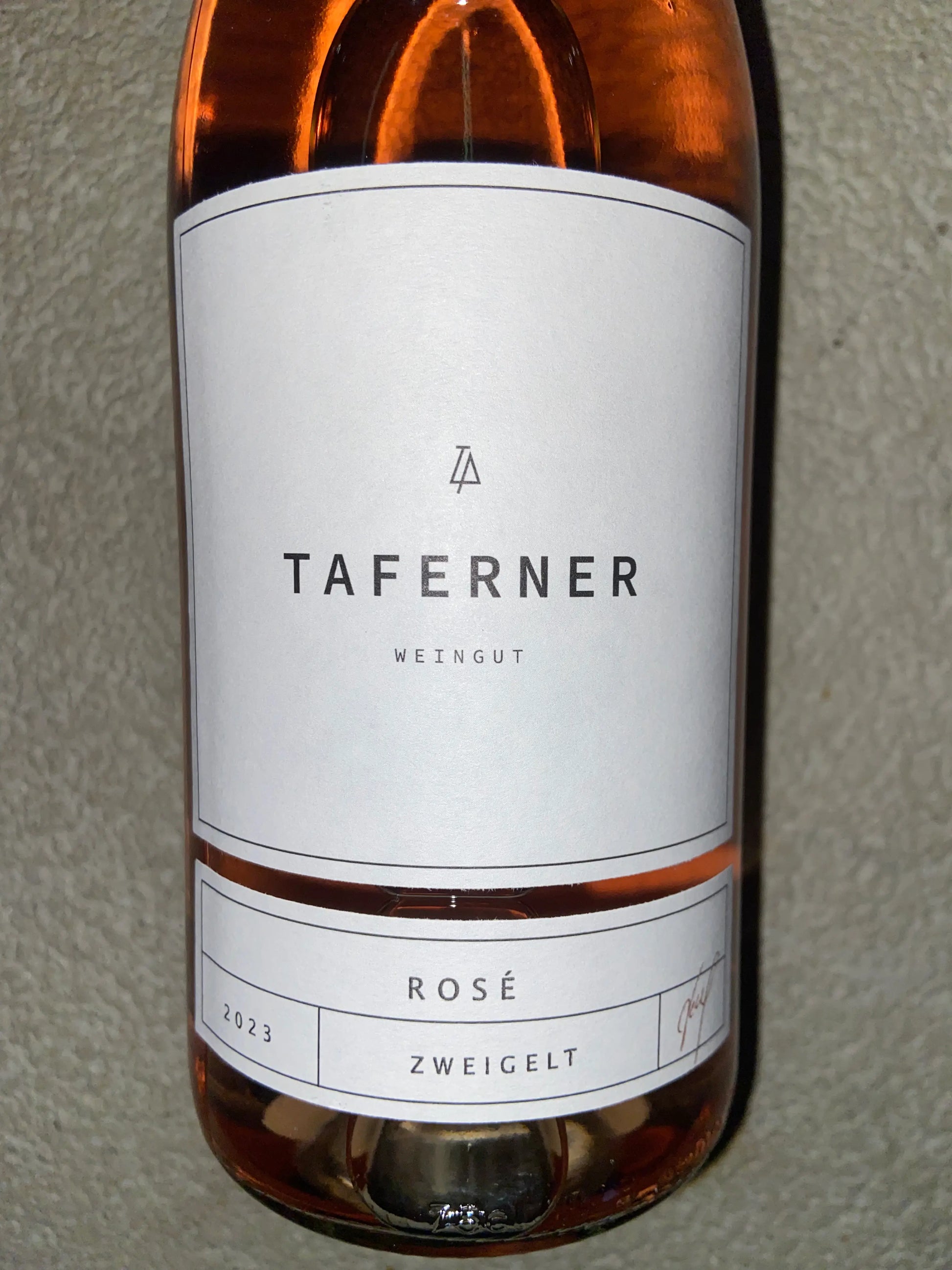 Taferner Zweigelt Rose, østrigsk rose