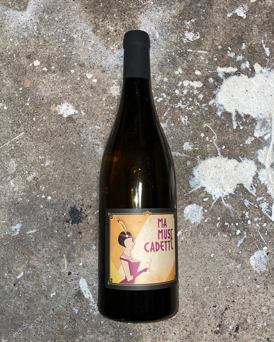 Domaine Jocelyn Staderoli, Ma Muse Cadette Noire, fransk økologisk hvidvin fra Loire, lavet på 100% Melon de Bourgogne - naturvin