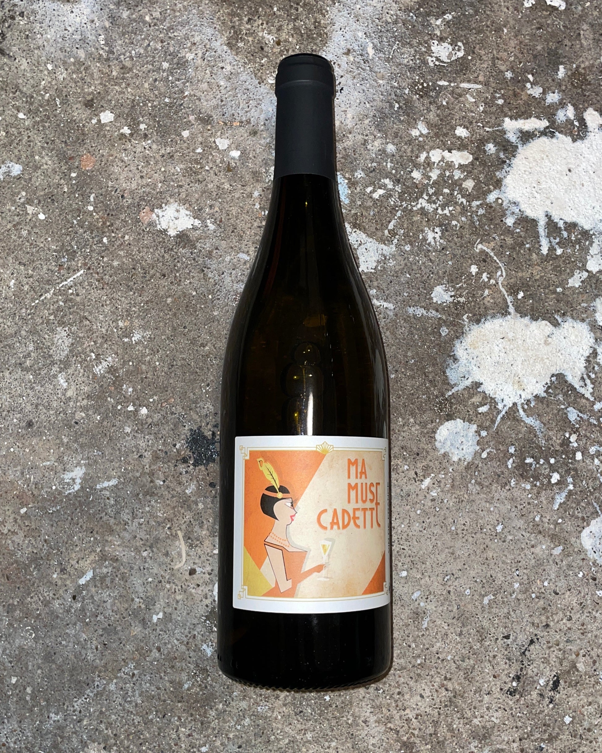 Domaine Jocelyn Staderoli, Ma Muse Cadette Orange, fransk økologisk hvidvin med skindkontakt, også kaldet orangevin - naturvin