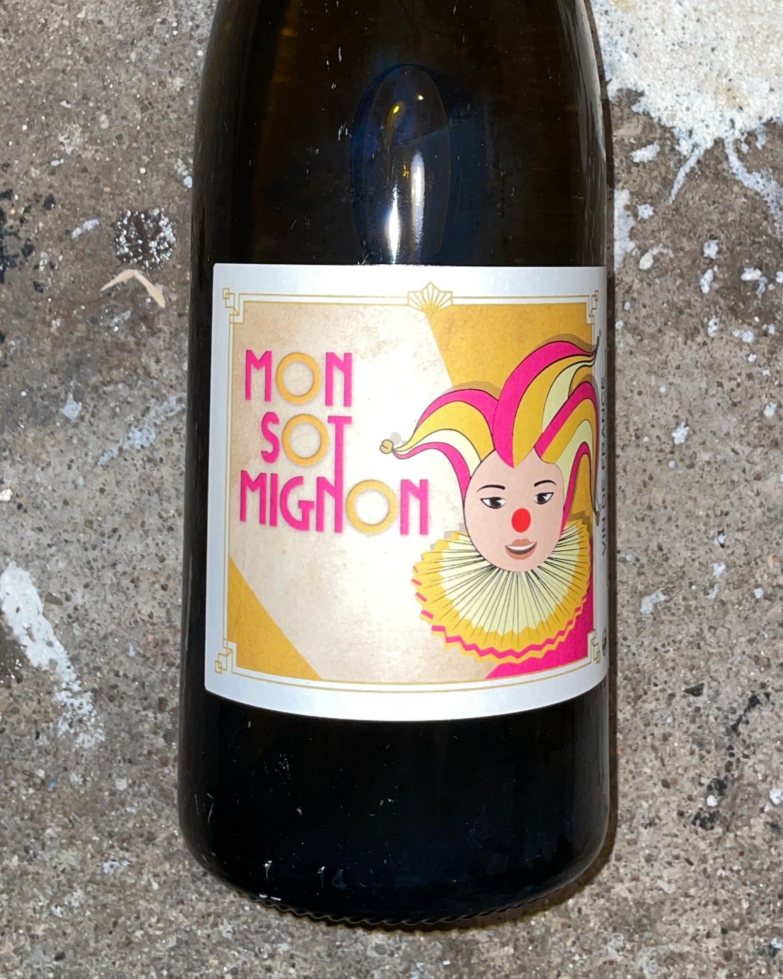 Jocelyn Staderoli, Mon Sot Mignon, fransk økologisk hvidvin fra Loire, nærbilled